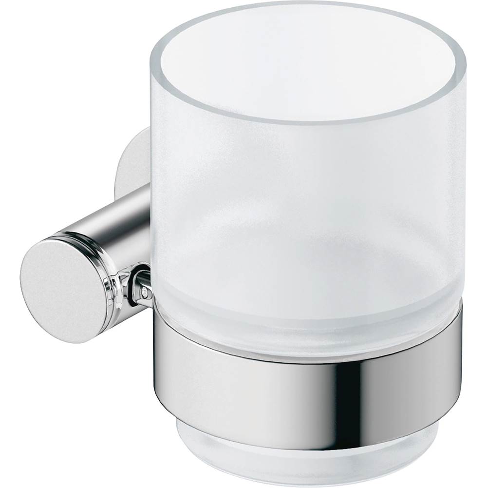 Duravit D-Code Toothbrush Cup Chrome