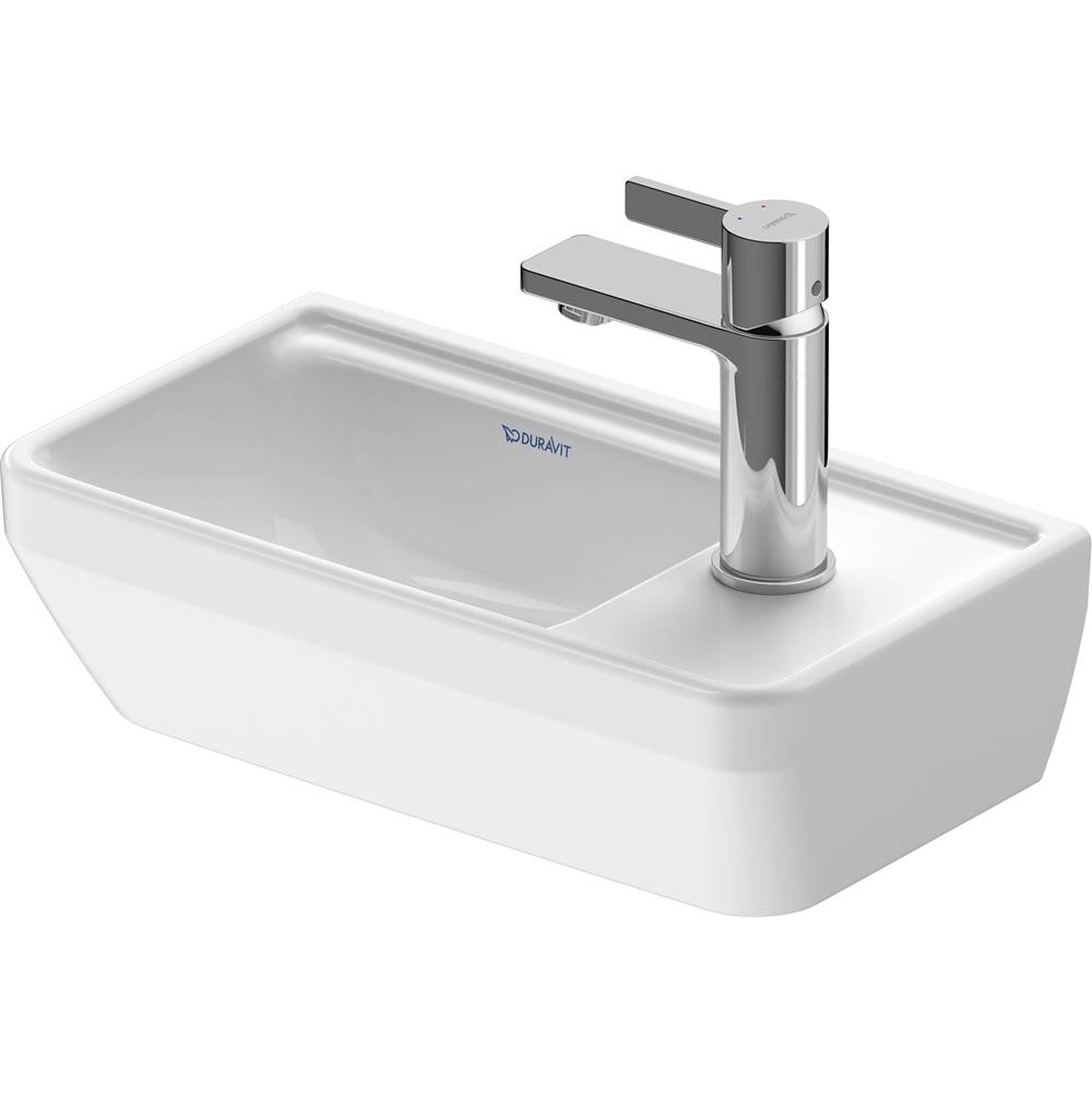 Duravit D-Neo Small Handrinse Sink White with WonderGliss