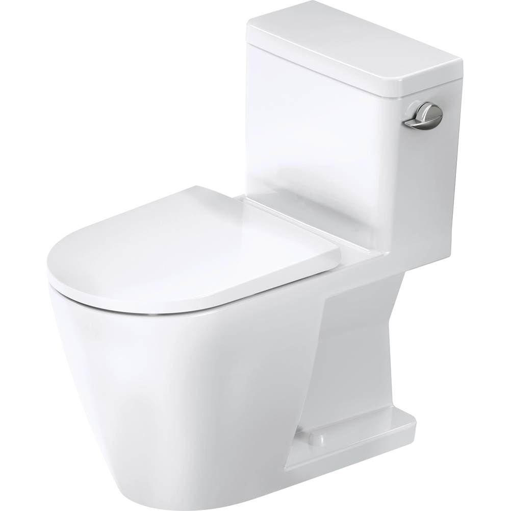 Duravit D-Neo One-Piece Toilet White, Right Hand Lever