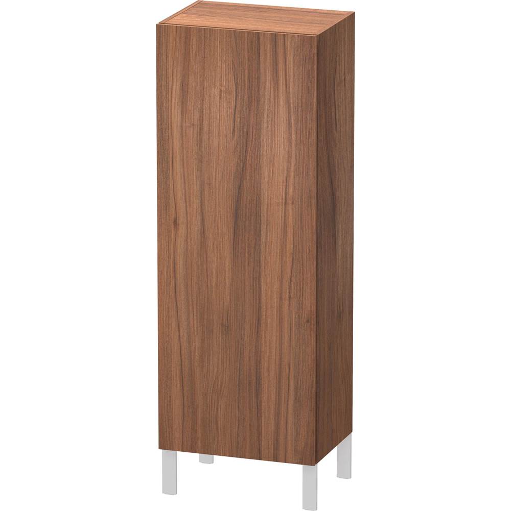 Duravit L-Cube Semi-Tall Cabinet Walnut