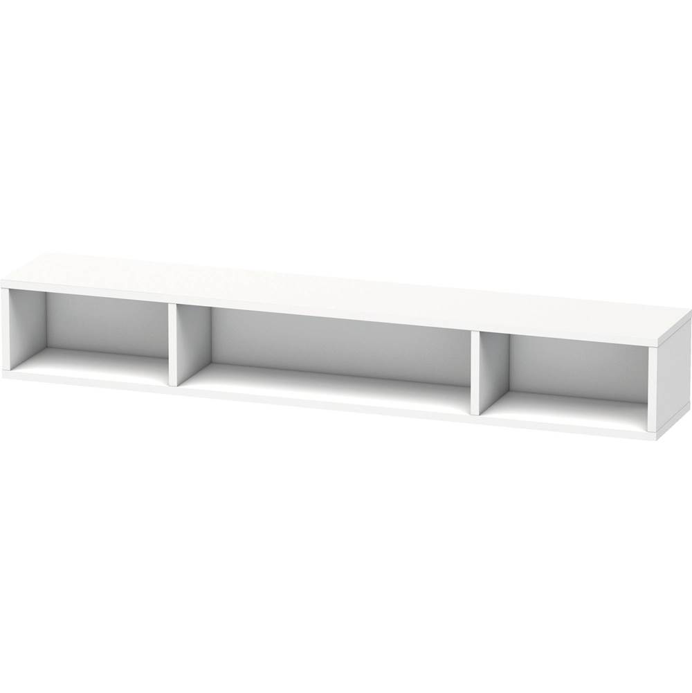 Duravit L-Cube Wall Shelf with Three Compartments White