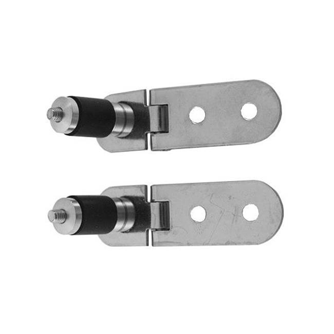 Duravit Hinges (Pair) for Urinal Vero 006151, Stainless Steel