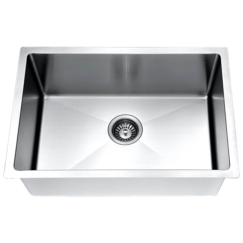 Daweier Undermount Single Bowl Small Radius Sink