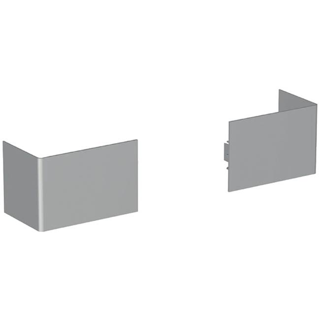 Geberit Cover, bottom, for Geberit Monolith sanitary module for floor-standing WC: mid-grey pearl mica