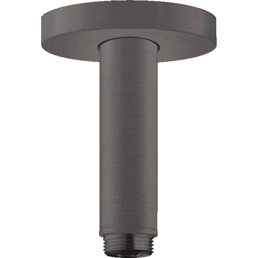 Hansgrohe Raindance E Extension Pipe for Ceiling Mount in Brushed Black Chrome