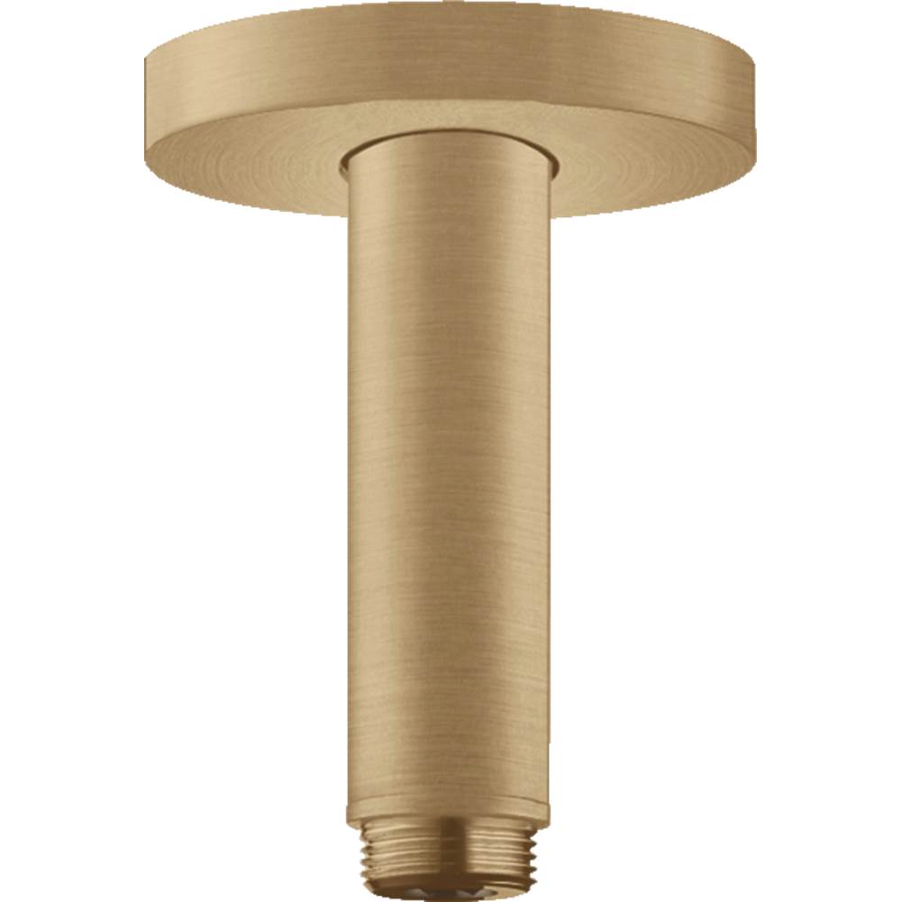 Hansgrohe Raindance E Extension Pipe for Ceiling Mount in Brushed Bronze