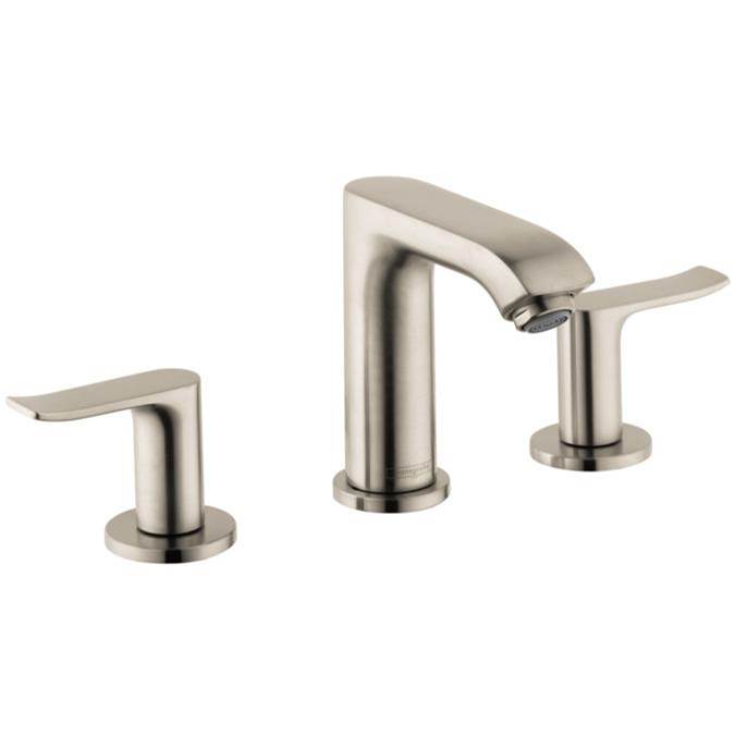 Hansgrohe Metris Widespread Faucet 100 With Pop-Up Drain, 1.2 Gpm In Brushed Nickel