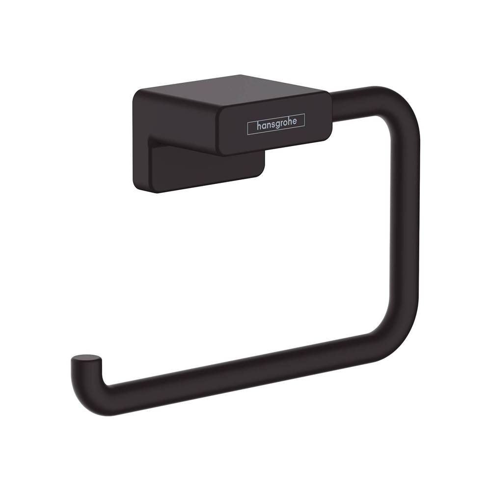 Hansgrohe AddStoris Toilet Paper Holder without Cover in Matte Black