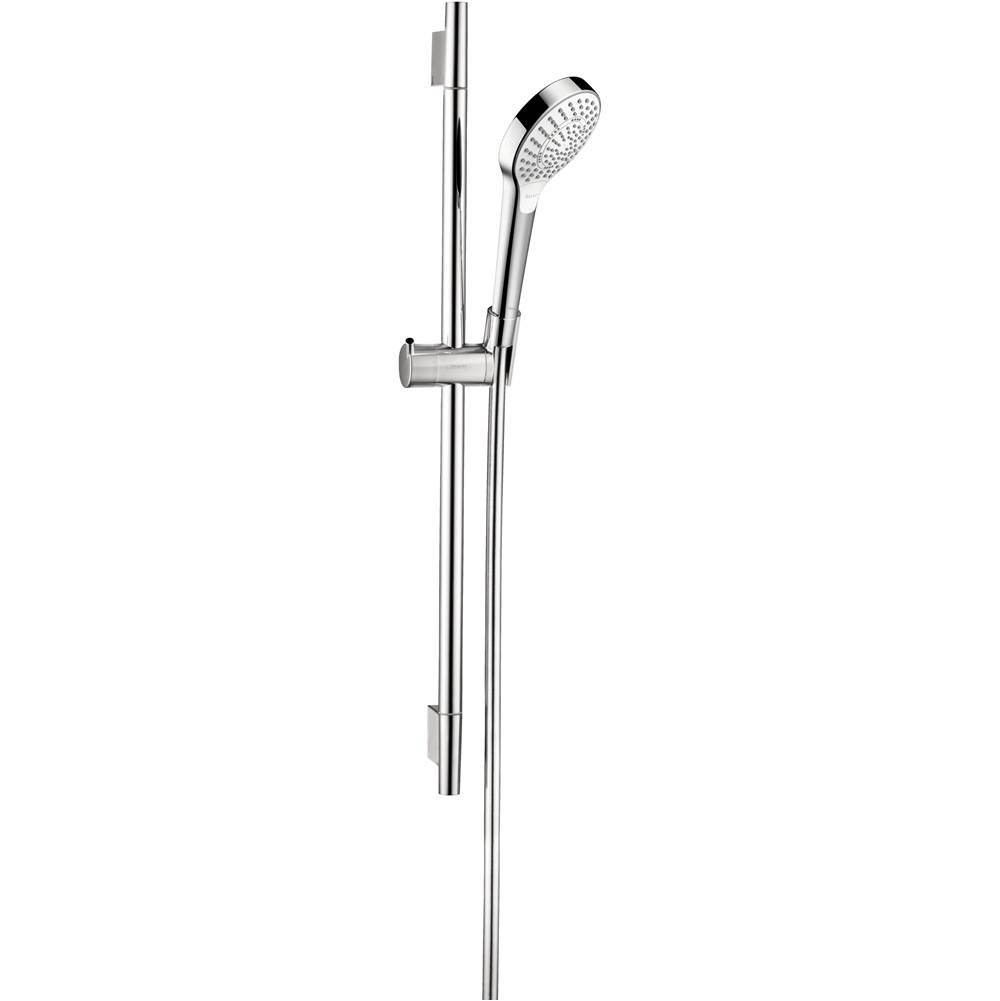 Hansgrohe Croma Select S Wallbar Set 110 3-Jet 24'', 2.5 GPM in Chrome