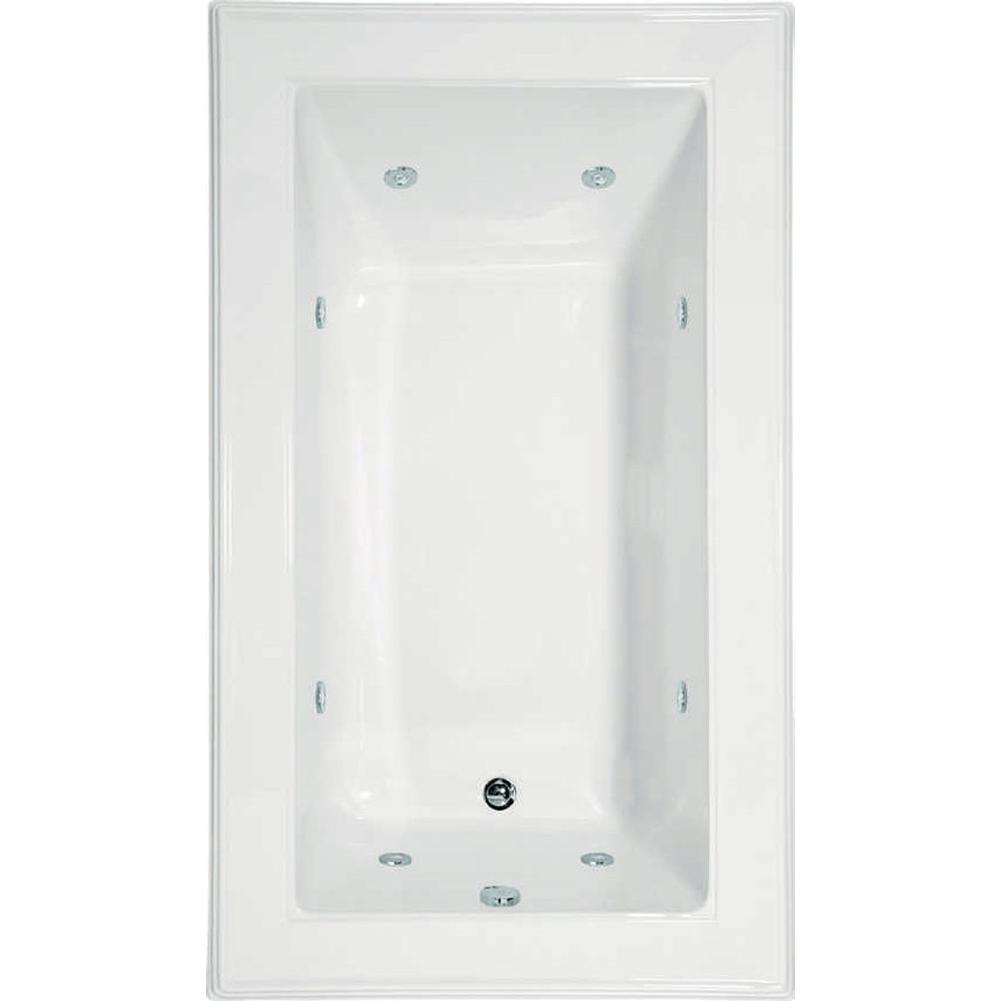 Hydro Systems ANGEL 7242 AC TUB ONLY W/END DRAIN-BISCUIT