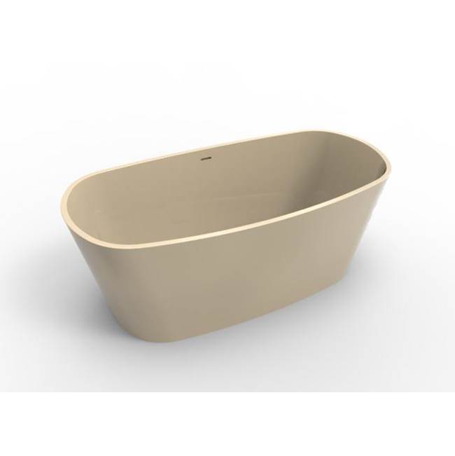 Hydro Systems BISCAYNE 6431 METRO TUB ONLY-ALMOND