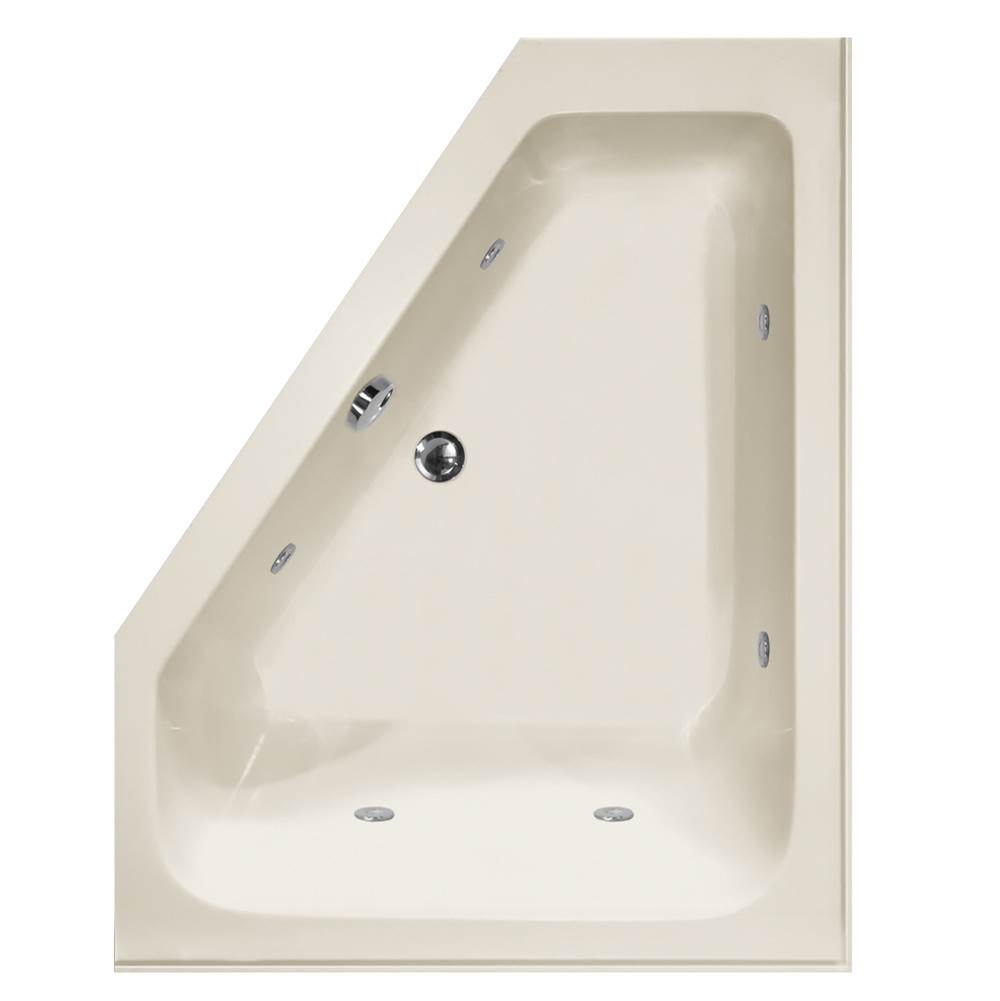 Hydro Systems COURTNEY 6048 AC W/WHIRLPOOL SYSTEM-BISCUIT-LEFT HAND