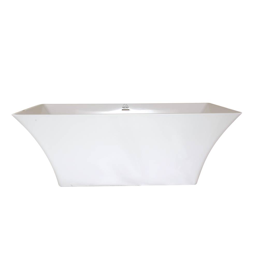 Hydro Systems HYDE 6834 METRO TUB ONLY-WHITE
