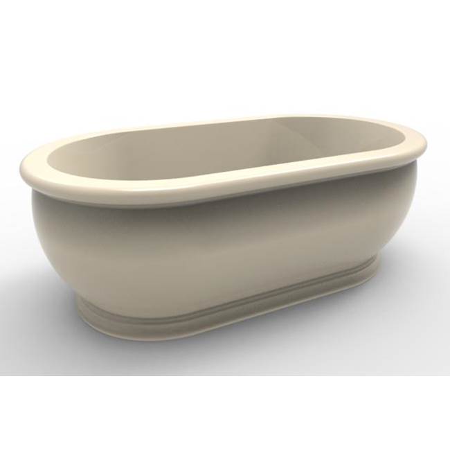 Hydro Systems DOMINGO 6636 AC TUB ONLY - BISCUIT