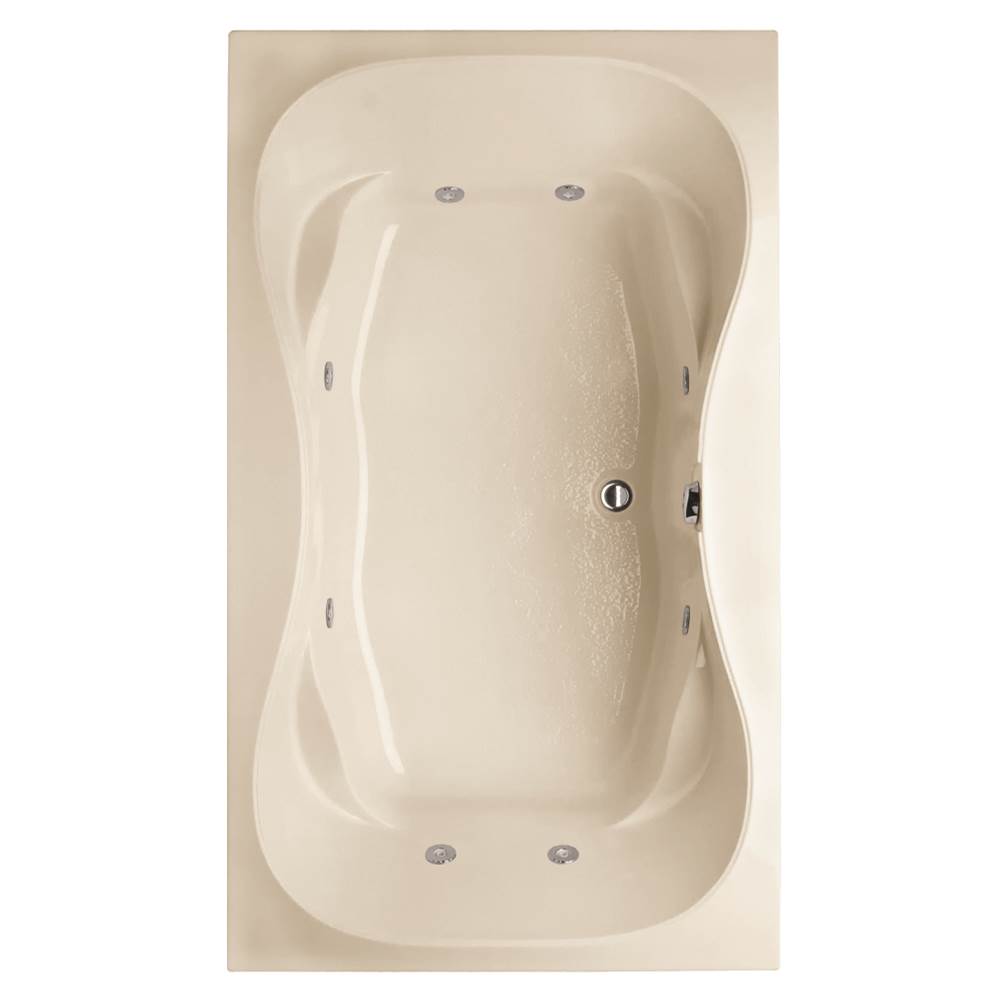 Hydro Systems STUDIO HOURGLASS 6042 AC W/WHIRLPOOL SYSTEM-BISCUIT