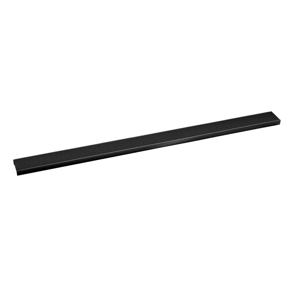 Infinity Drain 25'' Wedge Wire Grate for BLL-3060AS/BLL-H-3060AS/BLR-3060AS/BLR-H-3060AS in Matte Black
