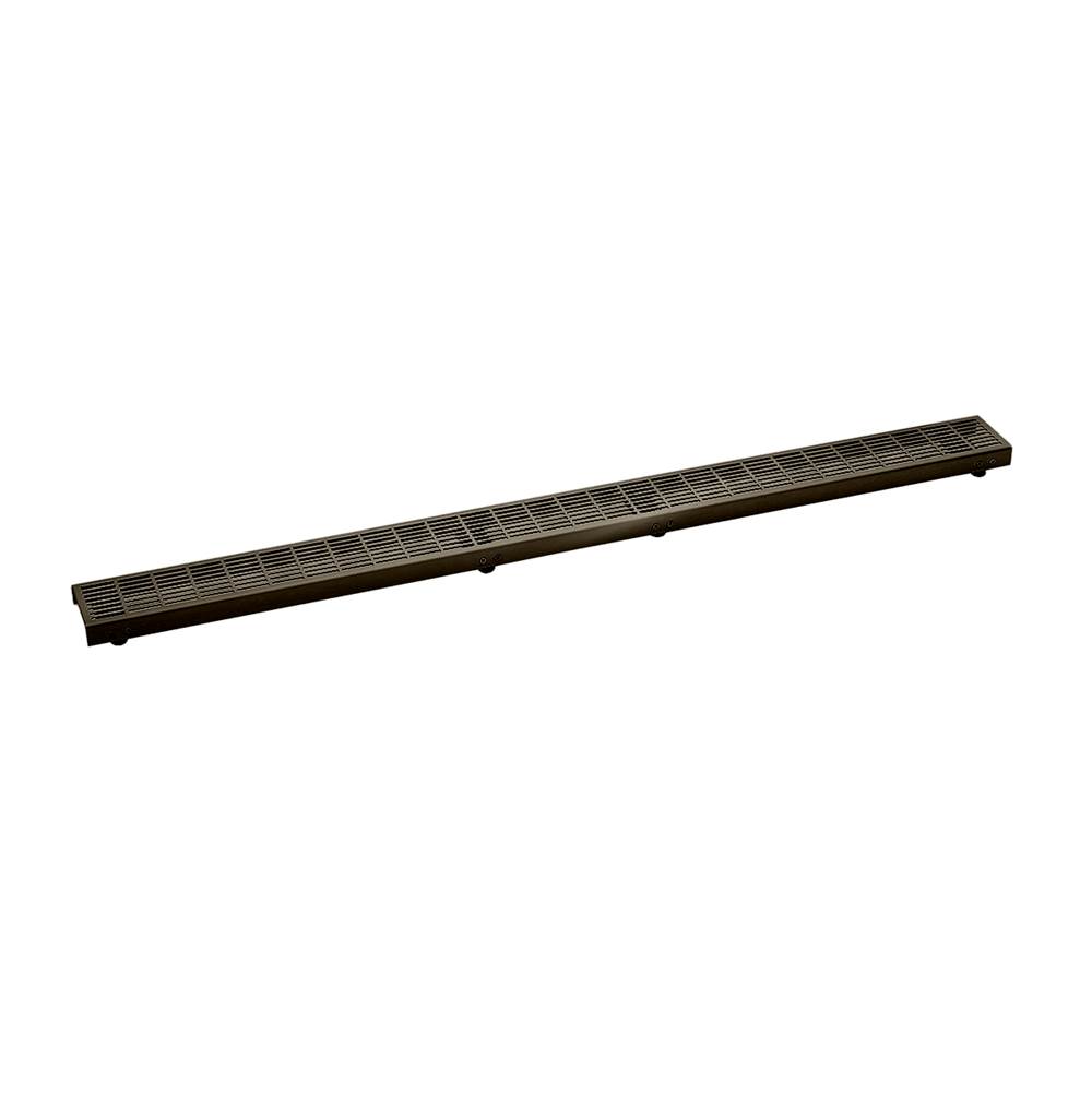 Infinity Drain 24'' Perforated Slotted Pattern Grate for FXIG 65/FFIG 65/FCBIG 65/FCSIG 65/FTIG 65 in Oil Rubbed Bronze