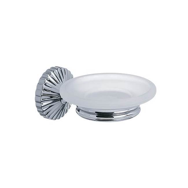 Joerger Cronos Soap Dish Holder, Complete, Platinum