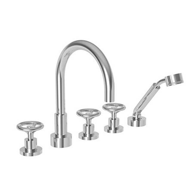 Newport Brass Slater Roman Tub Faucet with Hand Shower