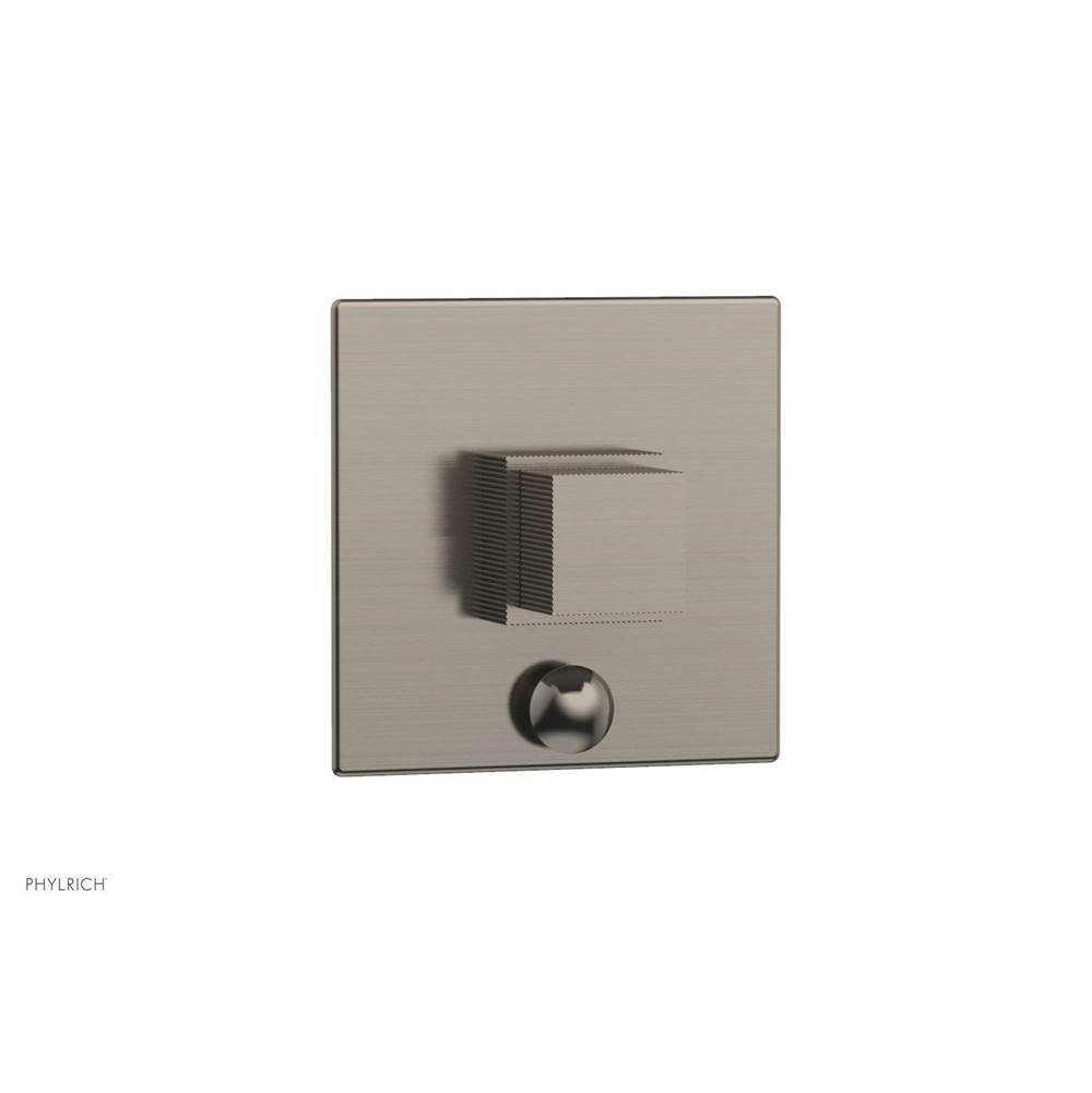 Phylrich STRIA Pressure Balance Shower Plate with Diverter and Handle Trim Set 4-121