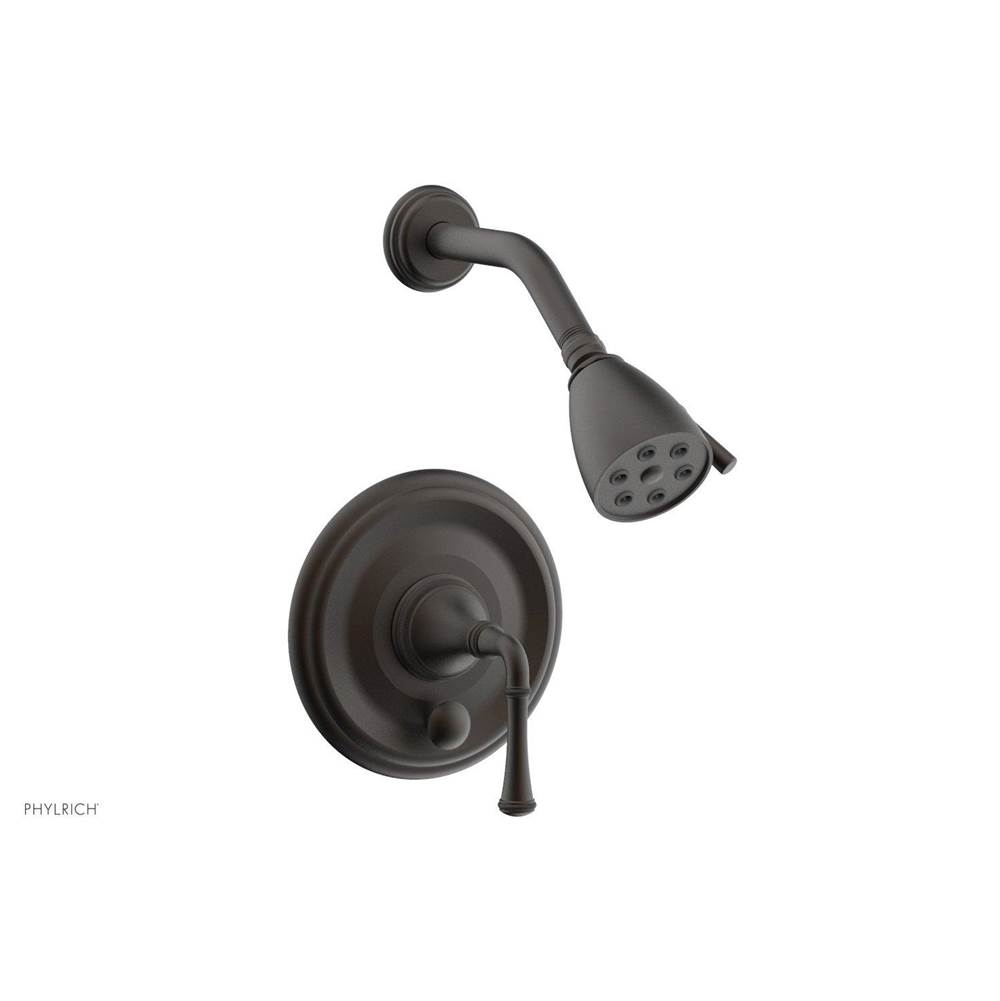 Phylrich COINED Pressure Balance Shower and Diverter Set (Less Spout), Lever Handle 4-150