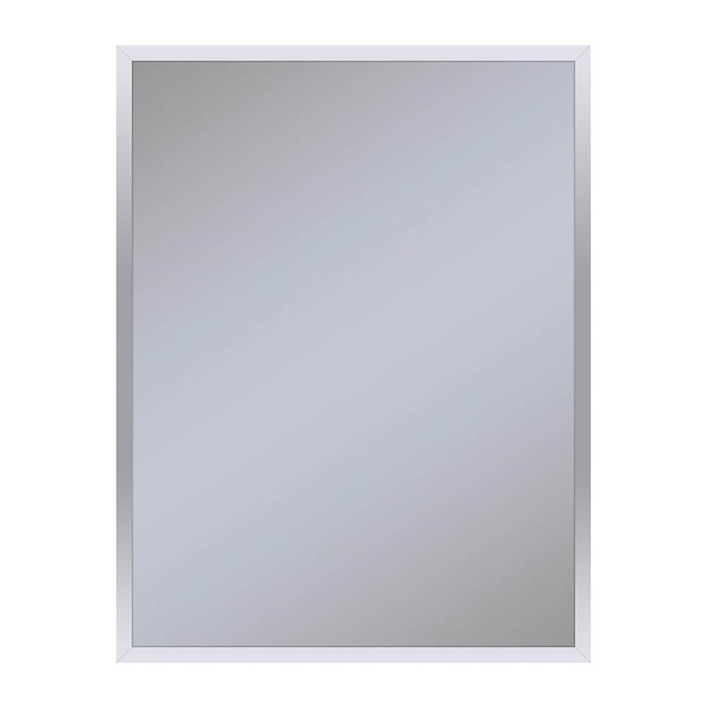 Robern Profiles Framed Mirror, 24'' x 30'' x 3/4'', Chrome