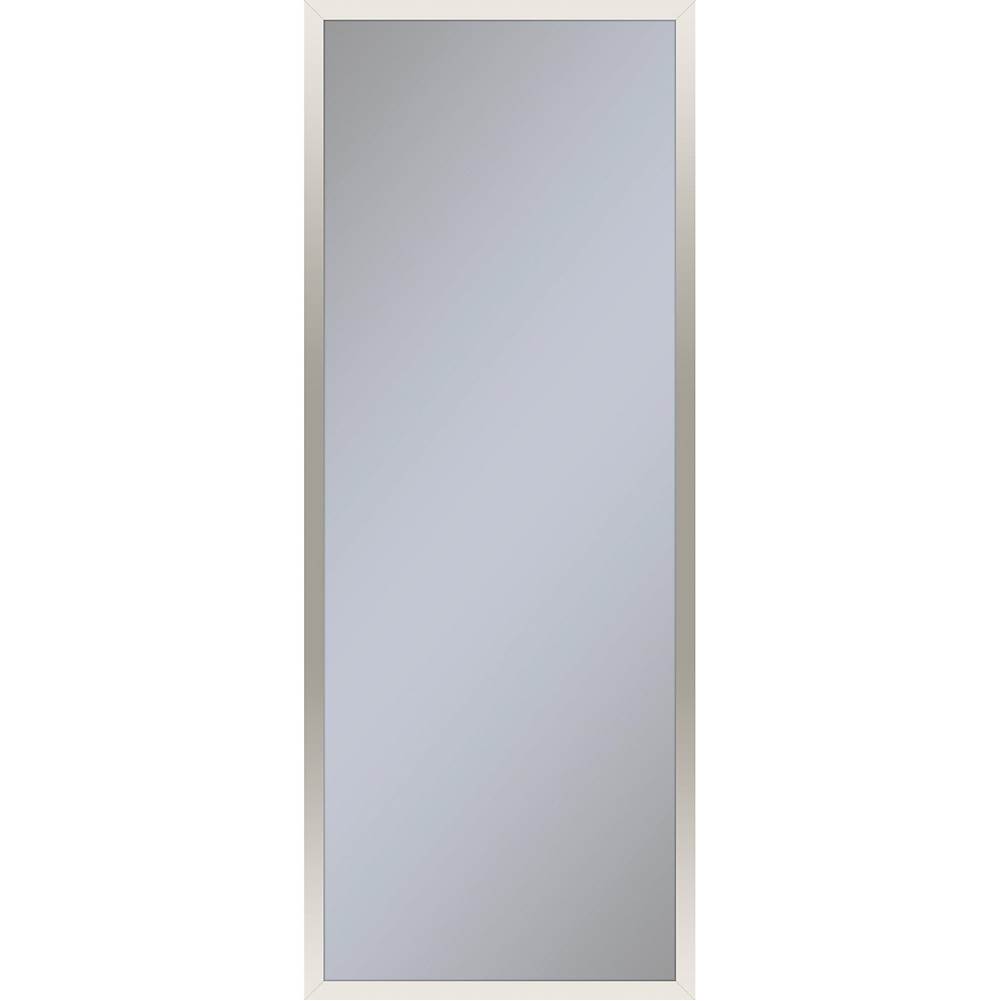 Robern Profiles Framed Cabinet, 16'' x 40'' x 4'', Polished Nickel, Non-Electric, Reversible Hinge