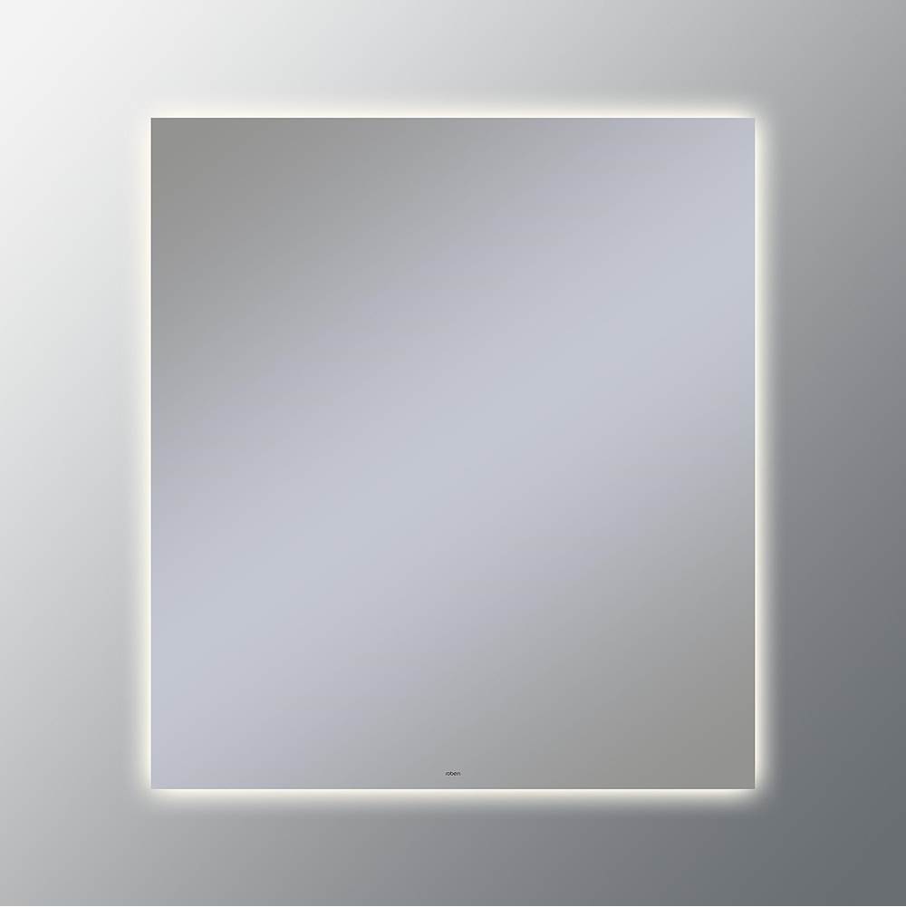 Robern Vitality Lighted Mirror, 36'' x 40'' x 1-3/4'', Rectangle, Glow Light Pattern, 3000K Temperature (Warm Light), Dimmable, Defogger