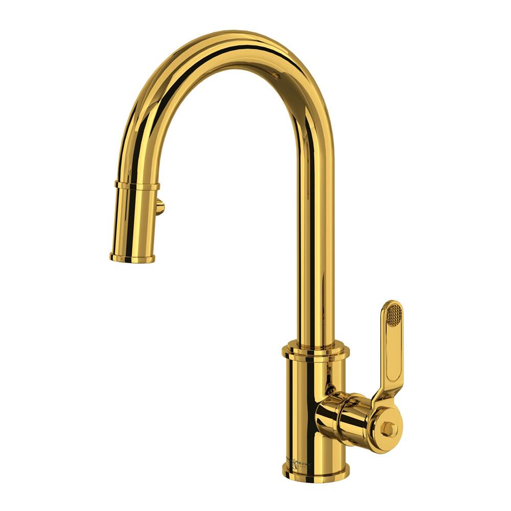 Rohl Armstrong™ Pull-Down Bar/Food Prep Kitchen Faucet