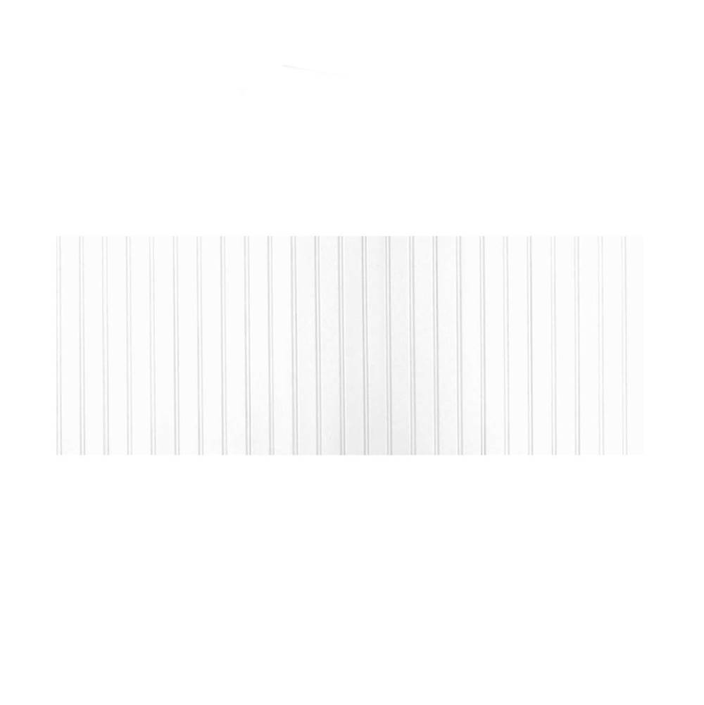 Swan DWP-9636WB-1 36 x 96 Swanstone® Wainscoting Glue up Decorative Wall Panel in White