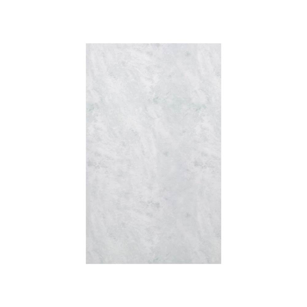 Swan SS-6072-1 60 x 72 Swanstone® Smooth Glue up Bathtub and Shower Single Wall Panel in Ice