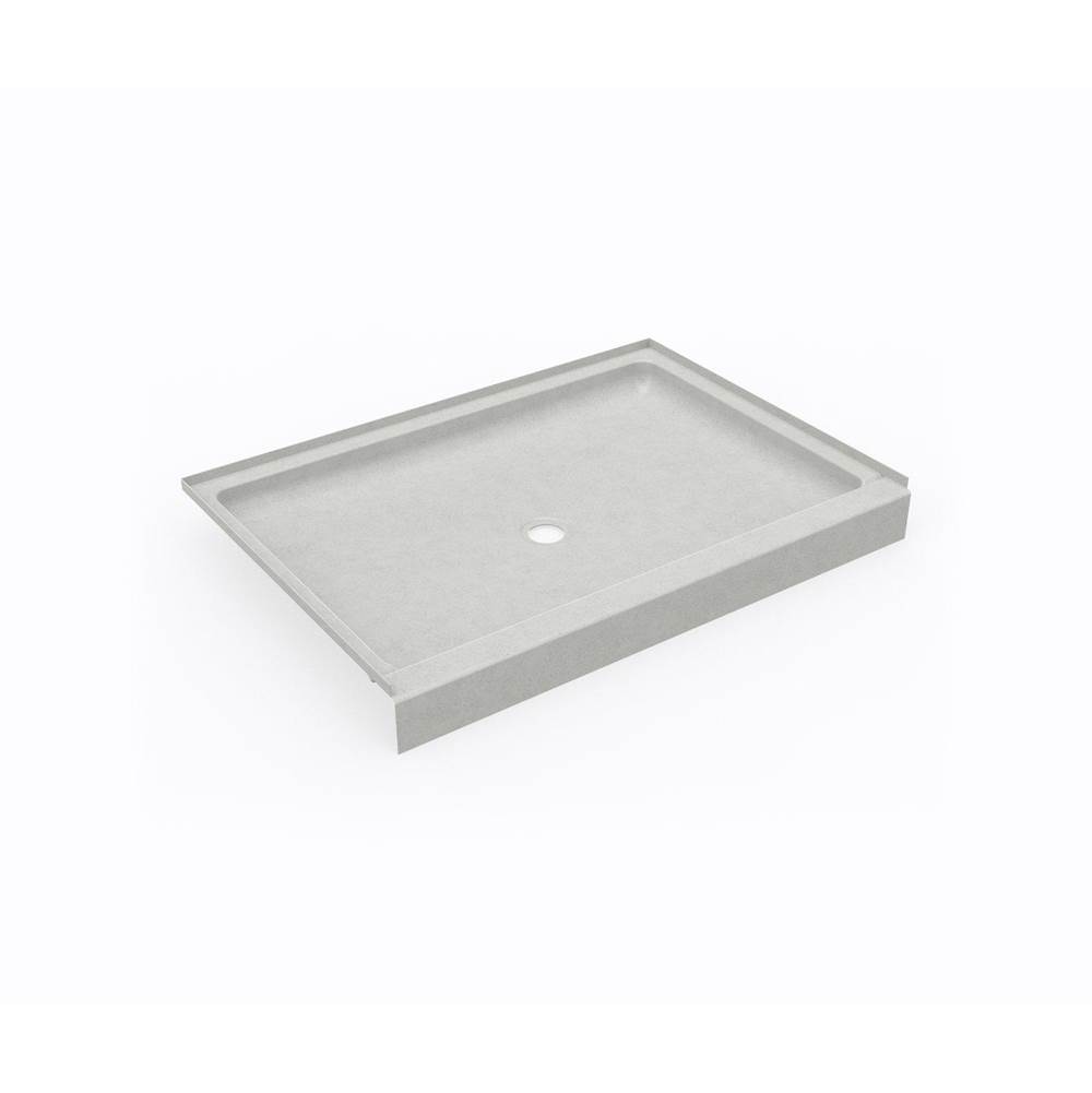 Swan SS-3448 34 x 48 Swanstone® Alcove Shower Pan with Center Drain Birch