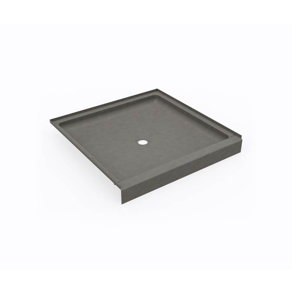 Swan SS-4242 42 x 42 Swanstone® Alcove Shower Pan with Center Drain Sandstone