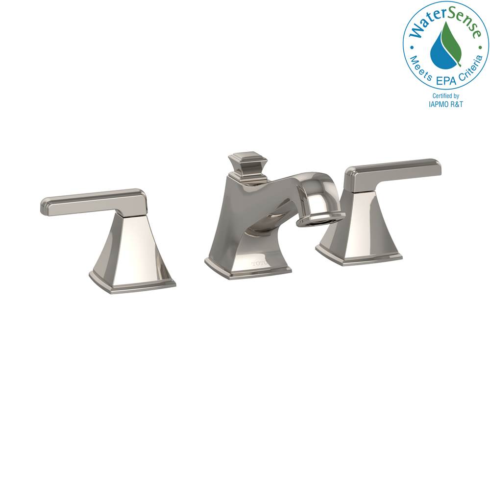 TOTO Toto® Connelly® Two Handle Widespread 1.5 Gpm Bathroom Sink Faucet, Polished Nickel